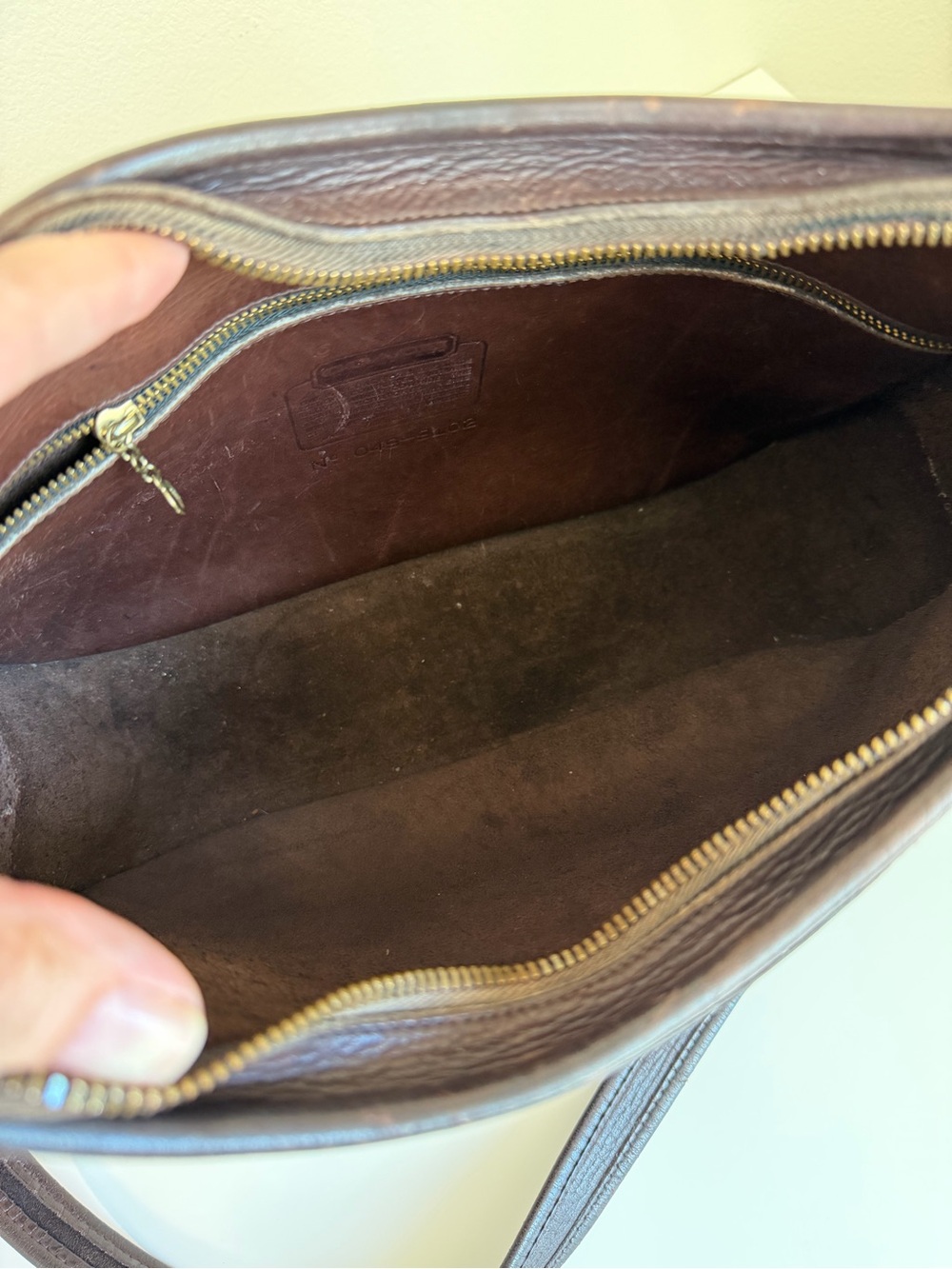 Vintage Coach Classic Hobo 9855 brown - Picture 9 of 12
